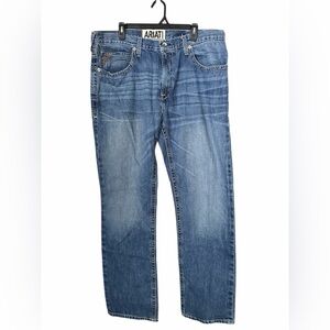 Ariat Men's M2 Traditional Relaxed Fit Boot Cut Jeans 38x34 Pre-Loved